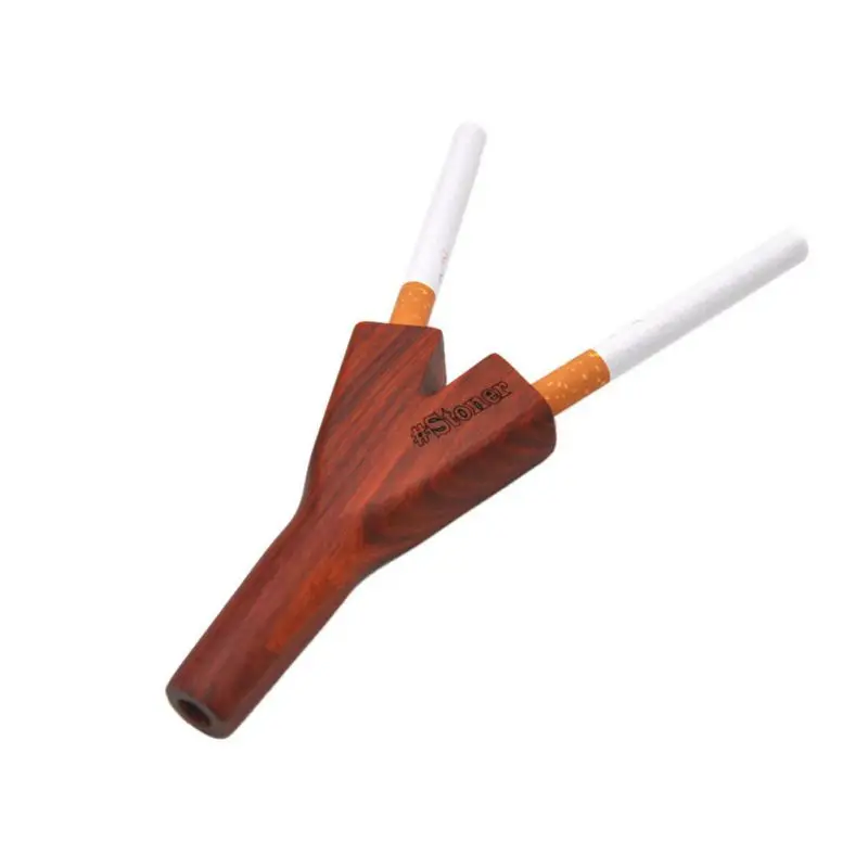 Wood Double Barrel Wooden Cones Cigarette Holder Weed Pipe Tobacco Cigarette Holder Pipe
Wood Double Barrel Wooden Cones Cigarette Holder Weed Pipe Tobacco Cigarette Holder Pipe