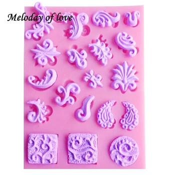 Plants Leaves lace chocolate DIY Seaweed fondant cake baking decorating tools silicone mold Clay Candy Moulds T0036
Plants Leaves lace chocolate DIY Seaweed fondant cake baking decorating tools silicone mold Clay Candy Moulds T0036