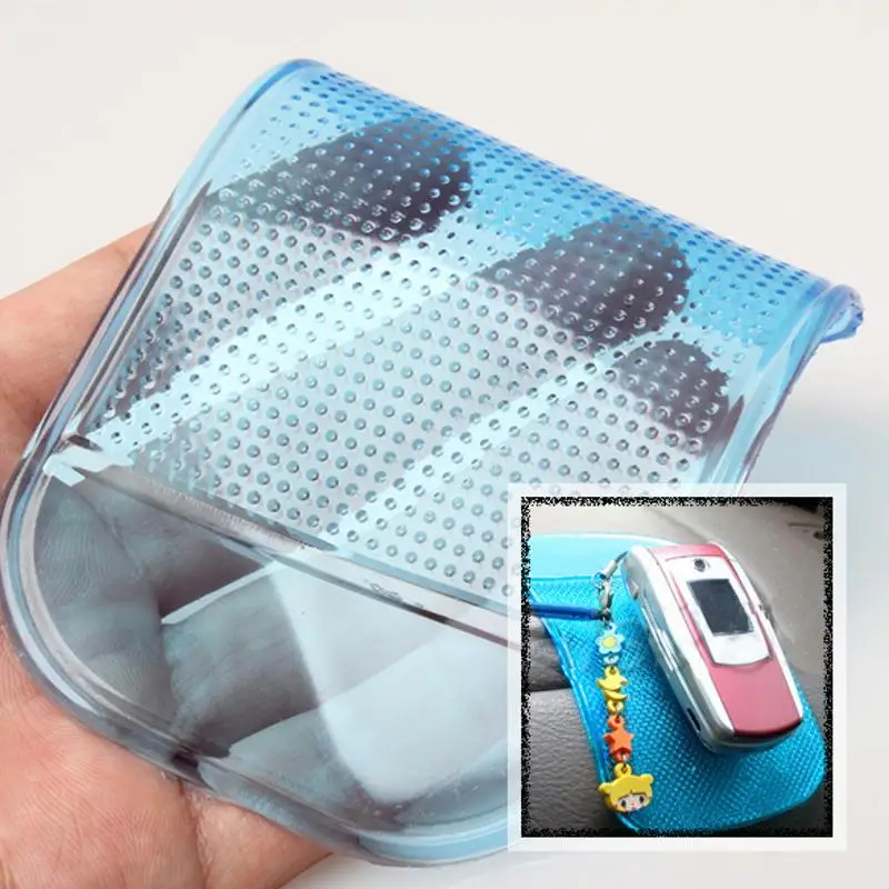 Blue Transparent Silica Gel Magic Sticky Pad Anti-Slip Mat Car Dashboard Non Slip Pad for Cell Phone Automobiles Accessories
Blue Transparent Silica Gel Magic Sticky Pad Anti-Slip Mat Car Dashboard Non Slip Pad for Cell Phone Automobiles Accessories