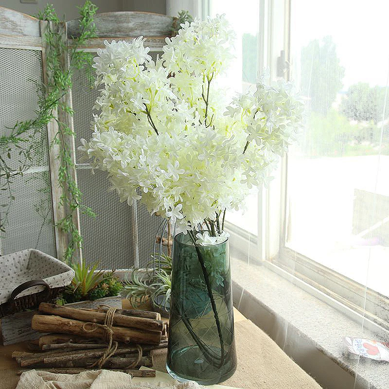 Artificial Cherry Silk Flower Branches Home Garden Decoration Plants Wedding Holding Flowers Wall Fake Flowers Party Supplies
Artificial Cherry Silk Flower Branches Home Garden Decoration Plants Wedding Holding Flowers Wall Fake Flowers Party Supplies