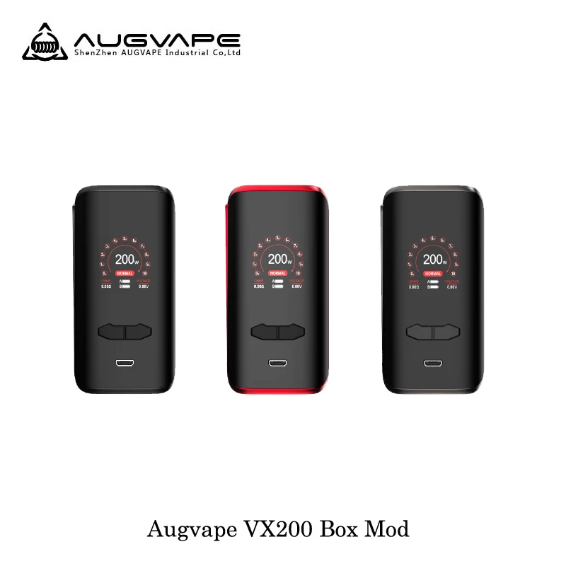 Electronic Cigarette Augvape VX200 200W TC Box Mod Vape Mod Box By Dual 18650 Battery Vape Vaporizer VS Voopoo Drag 2 Mod Box
Electronic Cigarette Augvape VX200 200W TC Box Mod Vape Mod Box By Dual 18650 Battery Vape Vaporizer VS Voopoo Drag 2 Mod Box