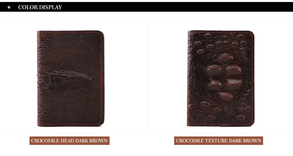 2078--RFID Crocodile Pattern Passport Covers wallet_01 (5)