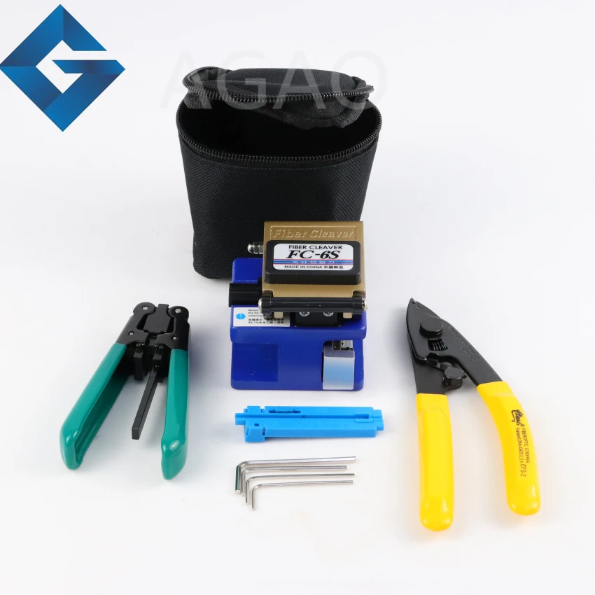 Free shipping/ FTTH fiber cold junction tool, Miller clamp, stripping pliers, fiber cutter tool set
Free shipping/ FTTH fiber cold junction tool, Miller clamp, stripping pliers, fiber cutter tool set