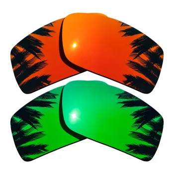 (Orange Red Mirrored+Green Mirrored Coating) 2-Pairs Polarized Replacement Lenses for Gascan Frame 100% UVA & UVB Protection
(Orange Red Mirrored+Green Mirrored Coating) 2-Pairs Polarized Replacement Lenses for Gascan Frame 100% UVA & UVB Protection