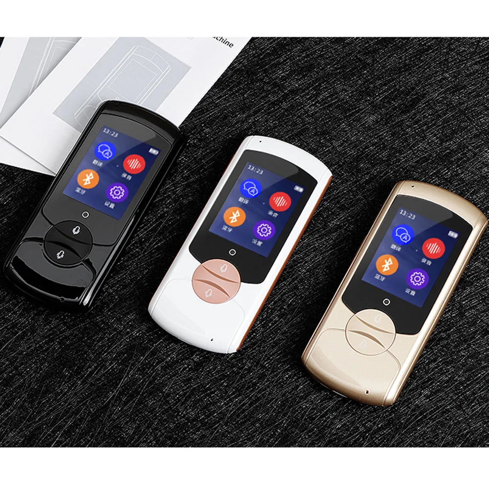 2019 New Portable 41 Languages Smart Voice Translator 2.4G WiFi Real Time Language Translator Multilingual Interpreter
2019 New Portable 41 Languages Smart Voice Translator 2.4G WiFi Real Time Language Translator Multilingual Interpreter