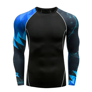 Mens Fitness Long Sleeves Rashguard T Shirt Men Bodybuilding Skin Tight Thermal Compression Shirts MMA Workout Top Gear
Mens Fitness Long Sleeves Rashguard T Shirt Men Bodybuilding Skin Tight Thermal Compression Shirts MMA Workout Top Gear