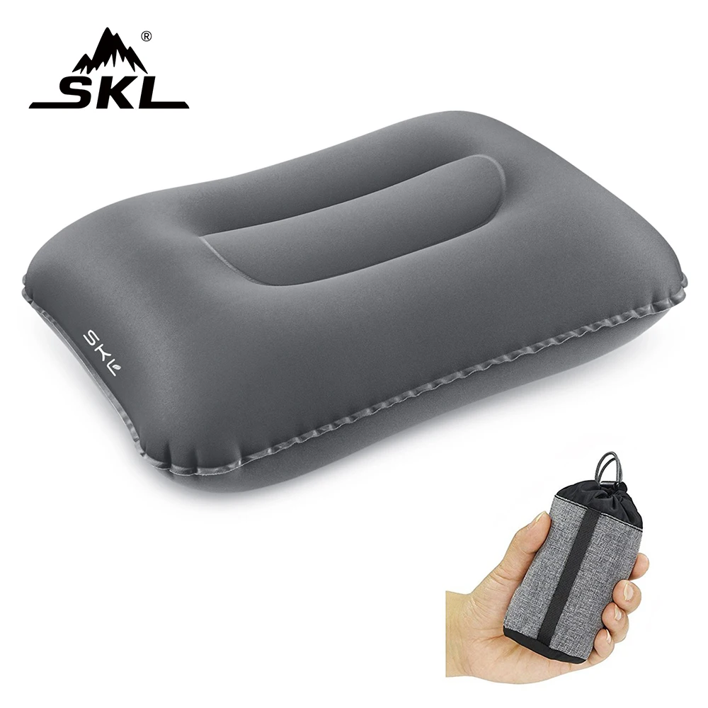 SKL inflatable camping pillow Compressible Ultralight Ergonomic Portable Neck Air Pillow and Lumbar Support for Hiking Travel
SKL inflatable camping pillow Compressible Ultralight Ergonomic Portable Neck Air Pillow and Lumbar Support for Hiking Travel