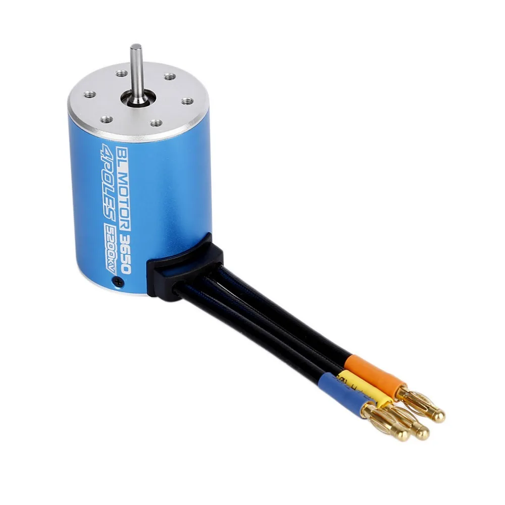 OCDAY 3650 4 Poles 5200KV Brushless Motor Sensorless Motor For 1/10 RC Car Boat Professional Remote Control Toys Parts
OCDAY 3650 4 Poles 5200KV Brushless Motor Sensorless Motor For 1/10 RC Car Boat Professional Remote Control Toys Parts