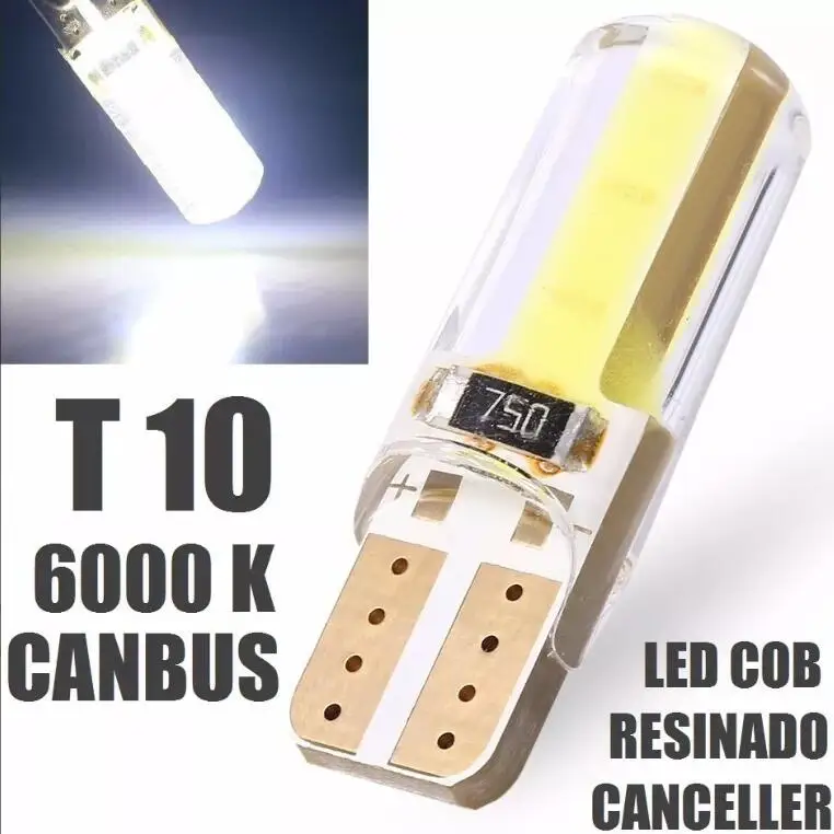 Kit 4 Lampadas T10 Pingo Led Cob Canceller Sem Erros Canbus Can-bus Forte Farol Frete
Kit 4 Lampadas T10 Pingo Led Cob Canceller Sem Erros Canbus Can-bus Forte Farol Frete