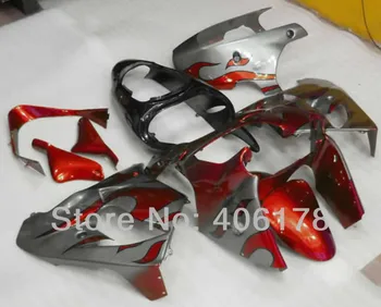 ZX-9R ZX 9R 00 01 ABS motorbike fairings For Ninja ZX9R 2000 2001 Red and Gray Flame Race Motorcycle Fairings
ZX-9R ZX 9R 00 01 ABS motorbike fairings For Ninja ZX9R 2000 2001 Red and Gray Flame Race Motorcycle Fairings