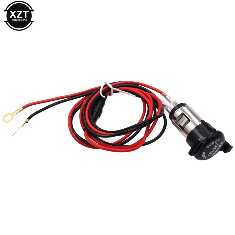 12V 24V 120W Cigarette Lighter Waterproof Power Motorcycle Boat Car Cigarette Lighter Socket Plug With Fuse & Wire
12V 24V 120W Cigarette Lighter Waterproof Power Motorcycle Boat Car Cigarette Lighter Socket Plug With Fuse & Wire