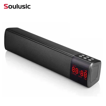 Soulusic Wireless Bluetooth Speaker Mini Portable Home Audio Stereo Subwoofer With Display Screen Mic Speaker For PC TV Phone
Soulusic Wireless Bluetooth Speaker Mini Portable Home Audio Stereo Subwoofer With Display Screen Mic Speaker For PC TV Phone
