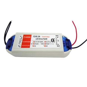 Free Shipping 12V 6.3A 72W Power Supply 90V-240V Light Transformers High Quality Safe Driver For LED Strip Power Supply
Free Shipping 12V 6.3A 72W Power Supply 90V-240V Light Transformers High Quality Safe Driver For LED Strip Power Supply