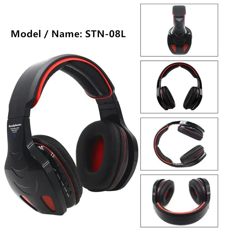 30 шт. Бесплатная доставка STN 08L Bluetooth наушники Беспроводной радио карты вызова