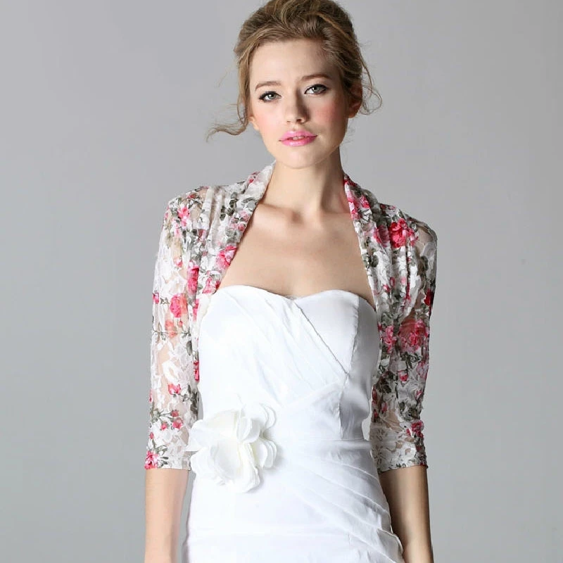 2016 Women Small Shawl Lace Floral Printed Short Cardigan Boleros Hollow Out Crochet Jacket Summer Female Thin Cardigan W005
2016 Women Small Shawl Lace Floral Printed Short Cardigan Boleros Hollow Out Crochet Jacket Summer Female Thin Cardigan W005