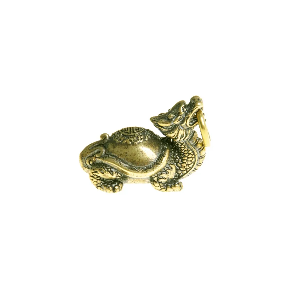 China Fengshui Brass Dragon Turtle Tortoise Keychain Wealth Lucky Statue Metal Crafts Home Decorations Gift Metal Handicraft
China Fengshui Brass Dragon Turtle Tortoise Keychain Wealth Lucky Statue Metal Crafts Home Decorations Gift Metal Handicraft