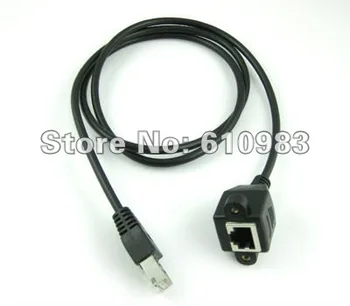 (5pieces/lot) 1M Ethernet LAN RJ45 Network connector female Jack with screw holes to male Plug adapter Cable
(5pieces/lot) 1M Ethernet LAN RJ45 Network connector female Jack with screw holes to male Plug adapter Cable