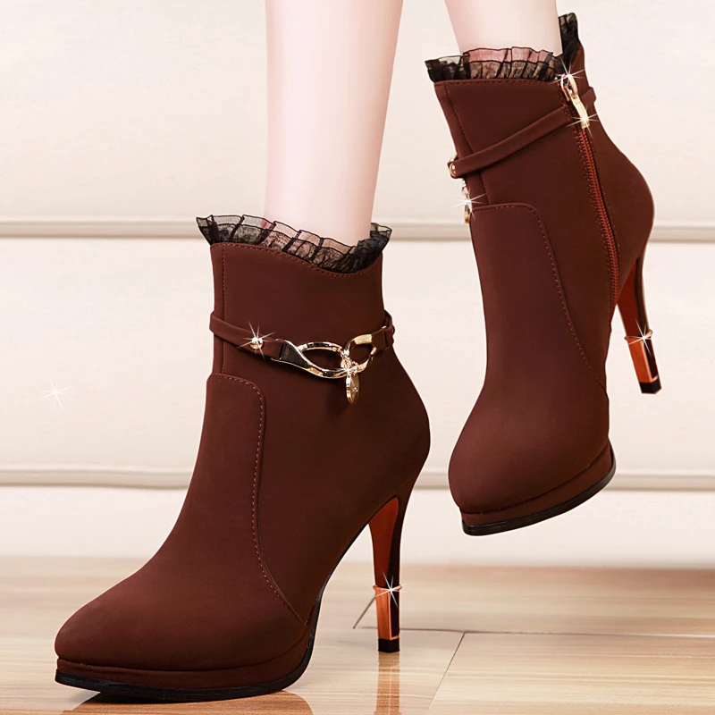 Black Red Sewing Winter Boots Women 2018 Plus Size 40 Platform Elegant Booties Mid Calf Boots Fashion Boots Shoes YG-B0021
Black Red Sewing Winter Boots Women 2018 Plus Size 40 Platform Elegant Booties Mid Calf Boots Fashion Boots Shoes YG-B0021