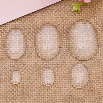 40pcs 10X14/13x18mm Transparent Clear Flat Glass Cabochon&Oval Ellipse Glass Dome Cover Pendant Cameo Settings 
40pcs 10X14/13x18mm Transparent Clear Flat Glass Cabochon&Oval Ellipse Glass Dome Cover Pendant Cameo Settings
