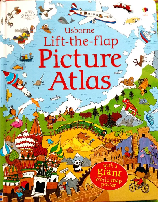 Usborne Lift Flep Atlas Haritasi Ingilizce Egitici Oxyphylla Resim Tavsiye Icin Kitap Bebek Ve Kucuk Cocuk Hediye Cocuklar Icin English Book Books For Babiesatlas Book Aliexpress