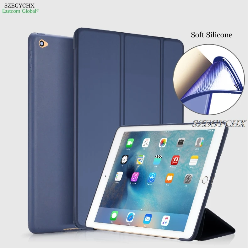 SZEHYCHX Cover For iPad Air 2 Silicone Soft Back Slim Pu Leather Smart Stant Case For apple iPad 6 Sturdy Stand Auto Sleep/ Wake
SZEHYCHX Cover For iPad Air 2 Silicone Soft Back Slim Pu Leather Smart Stant Case For apple iPad 6 Sturdy Stand Auto Sleep/ Wake