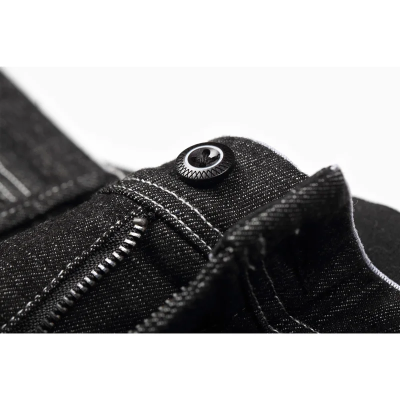 Enjeolon 2020 Новые мужские джинсы черные Модные длинные брюки джинсовые одежда