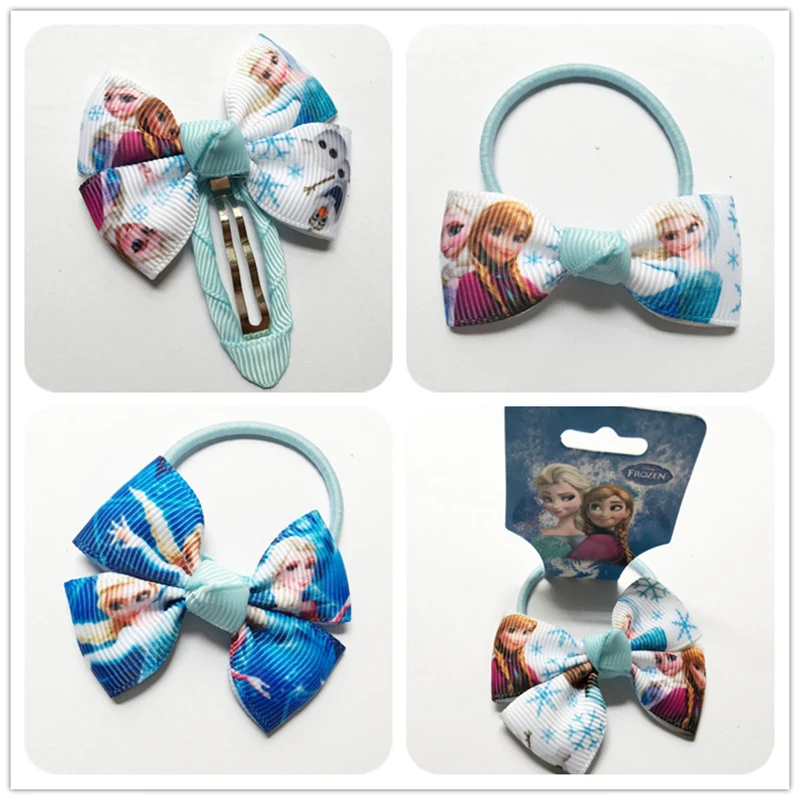 2pcs/lot cartoon Frozen children hair circle doll toy headwear hair ring clip girl birthday gift kid hair bow accessories
2pcs/lot cartoon Frozen children hair circle doll toy headwear hair ring clip girl birthday gift kid hair bow accessories