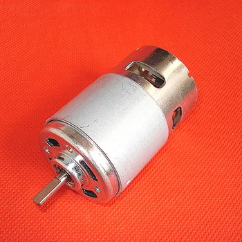 1.5V-48V R775 DC permanent magnet motor / power tools, mixer motor / DIY power low speed high torque power
1.5V-48V R775 DC permanent magnet motor / power tools, mixer motor / DIY power low speed high torque power