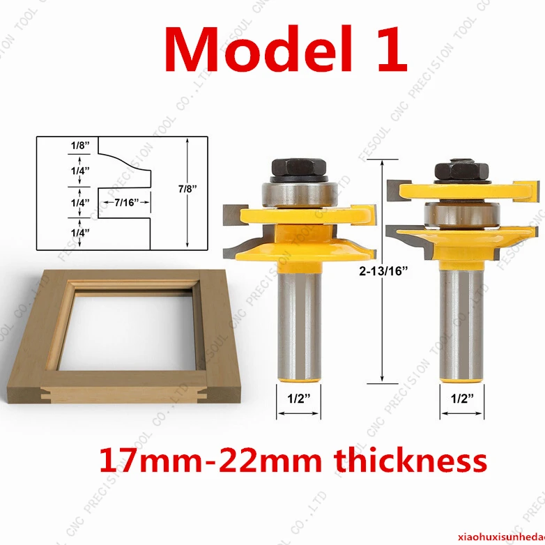 5 Models 12.7mm CNC Solid carbide milling Cutter Woodworking Cabinet door knife kitchen cabinet wardrobe | Инструменты