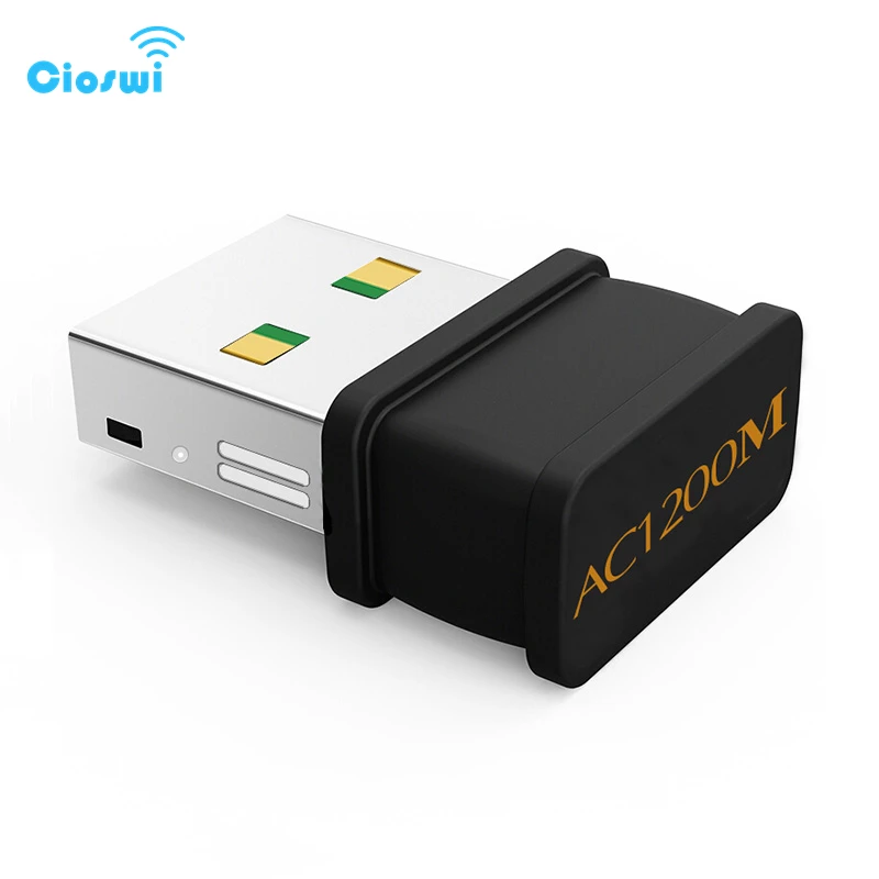 Cioswi High Quality Mini USB Wifi Adapter 1200Mbps Ethernet Dual Band Wireless Network Card Lan Internet Anti-interference
Cioswi High Quality Mini USB Wifi Adapter 1200Mbps Ethernet Dual Band Wireless Network Card Lan Internet Anti-interference