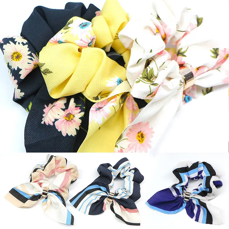 Fashion Hair Accessories Women Scrunchie Ponytail Holder Flower Scrunchies Eabbit Ear Hair Ties Elastics Hair Bands for Girls
Fashion Hair Accessories Women Scrunchie Ponytail Holder Flower Scrunchies Eabbit Ear Hair Ties Elastics Hair Bands for Girls