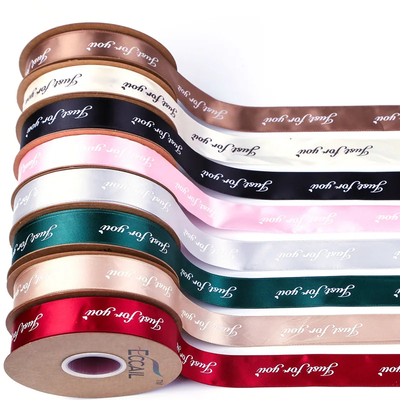 5M Just for You Polyester Ribbon 25mm Printed Poly Satin Ribbons Party Home Wedding Decor Gift Wrapping Valentines Day Supplies
5M Just for You Polyester Ribbon 25mm Printed Poly Satin Ribbons Party Home Wedding Decor Gift Wrapping Valentines Day Supplies