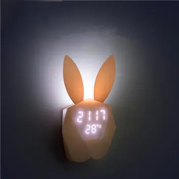 Kids LED Sound Night Light Cute Bunny Rabbit Lamp Warm White with Alarm Clock wake-up Function & USB Rechargeable
Kids LED Sound Night Light Cute Bunny Rabbit Lamp Warm White with Alarm Clock wake-up Function & USB Rechargeable