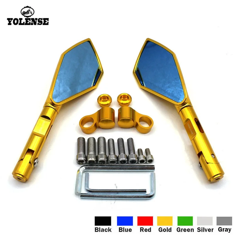 For HONDA CB400 VTEC CB1300 CB1100 CB500F CB600F CB 400 1300 Universal Motorcycle Accessories CNC Aluminum Rearview Side mirror
For HONDA CB400 VTEC CB1300 CB1100 CB500F CB600F CB 400 1300 Universal Motorcycle Accessories CNC Aluminum Rearview Side mirror