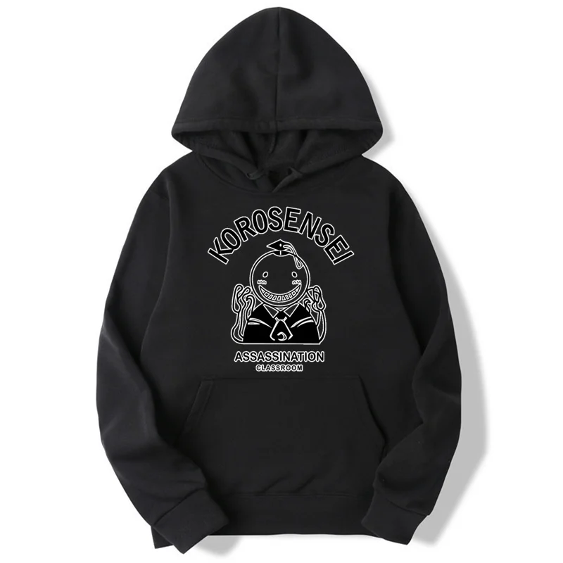 Assassination Classroom Korosensei Anime Hoodies Men And Women Autumn Casual Pullover Sweats Hoodie Fashion Sweatshirts MWT102 Assassination Classroom Korosensei Anime Hoodies Men And Women Autumn Casual Pullover Sweats Hoodie Fashion Sweatshirts MWT102