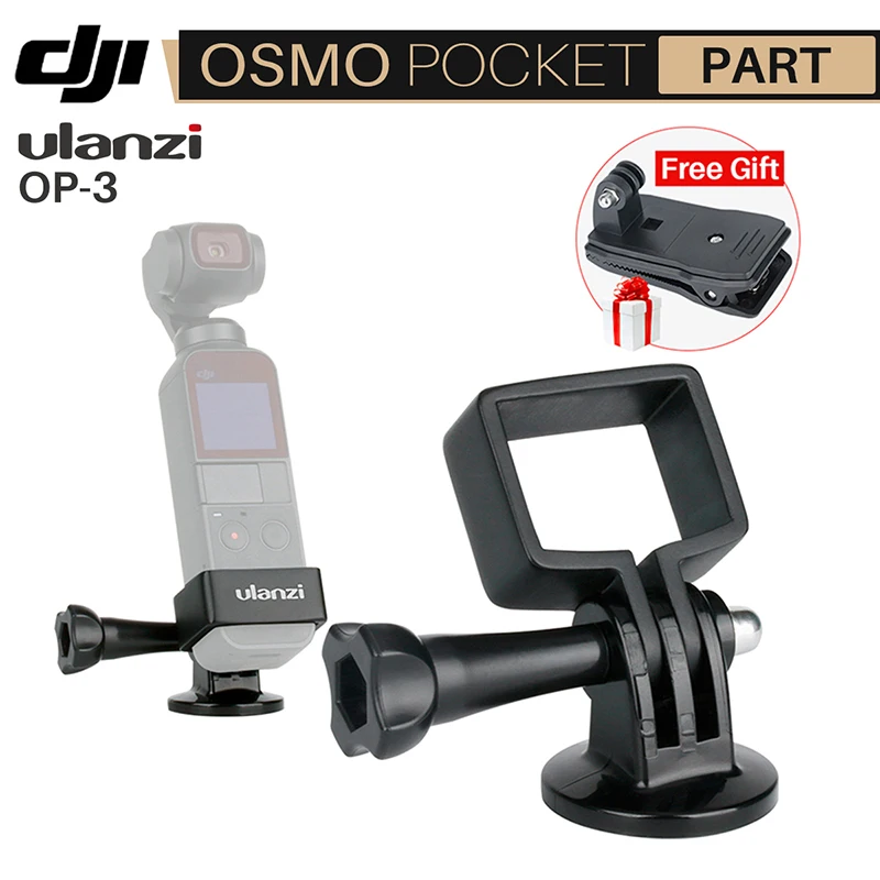 Ulanzi OP3 Osmo Pocket Accessories Mount Bracket with Backpack Clip Stabilizer Holder DJI Expansion Kit for Osmo Pocket Camera
Ulanzi OP3 Osmo Pocket Accessories Mount Bracket with Backpack Clip Stabilizer Holder DJI Expansion Kit for Osmo Pocket Camera