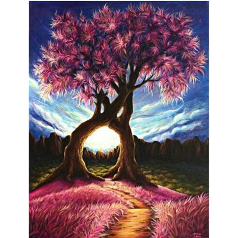 5D DIY Diamond Painting Cross Stitch Landscape Needlework Diamond Embroidery Tree Home Decorative Picture of Rhinestones YY
5D DIY Diamond Painting Cross Stitch Landscape Needlework Diamond Embroidery Tree Home Decorative Picture of Rhinestones YY