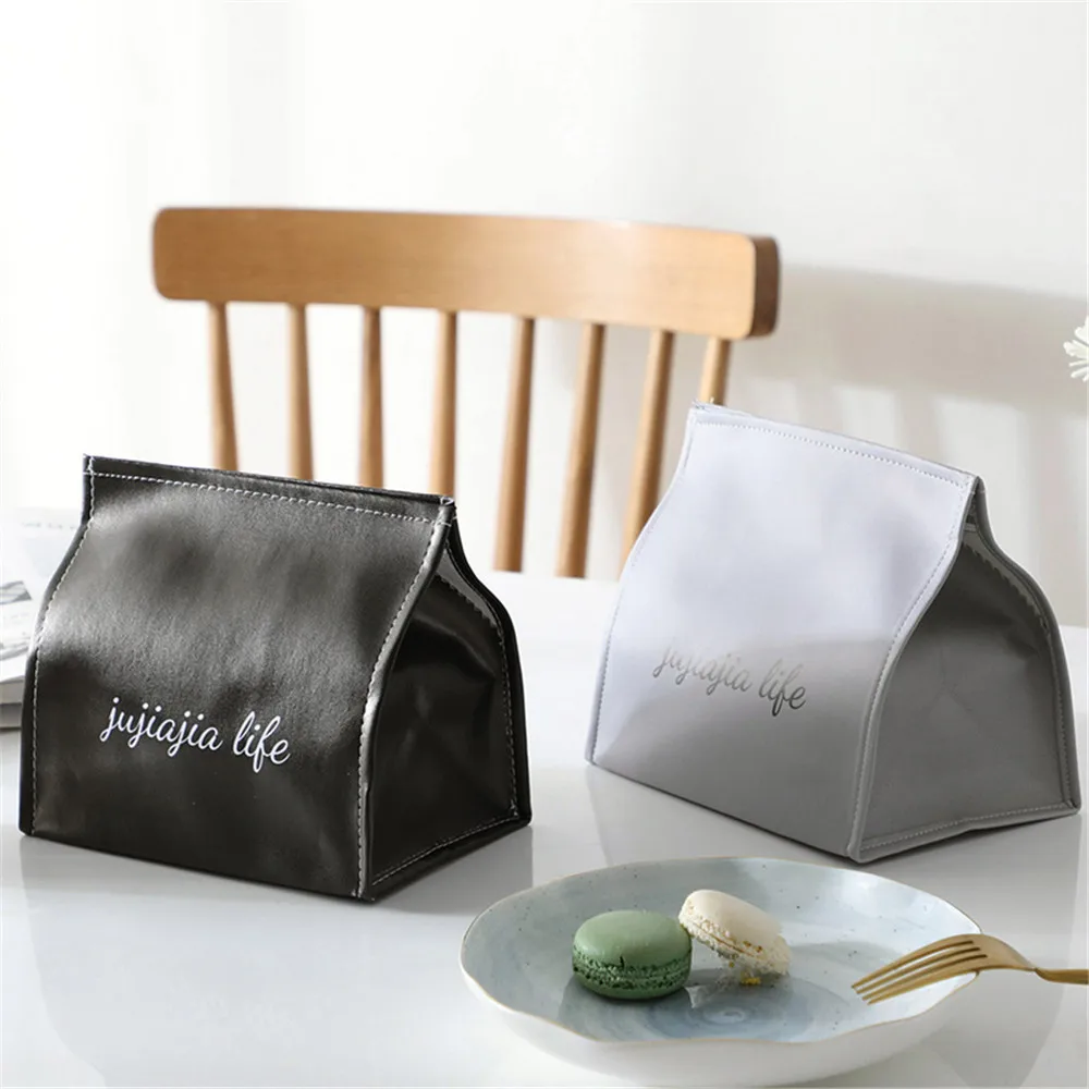 Kitchen PU Leather Tissue Box Black White Letter Pattern Car Office Foldable Napkin Holder Storage Box For Home Decoration 1pc
Kitchen PU Leather Tissue Box Black White Letter Pattern Car Office Foldable Napkin Holder Storage Box For Home Decoration 1pc