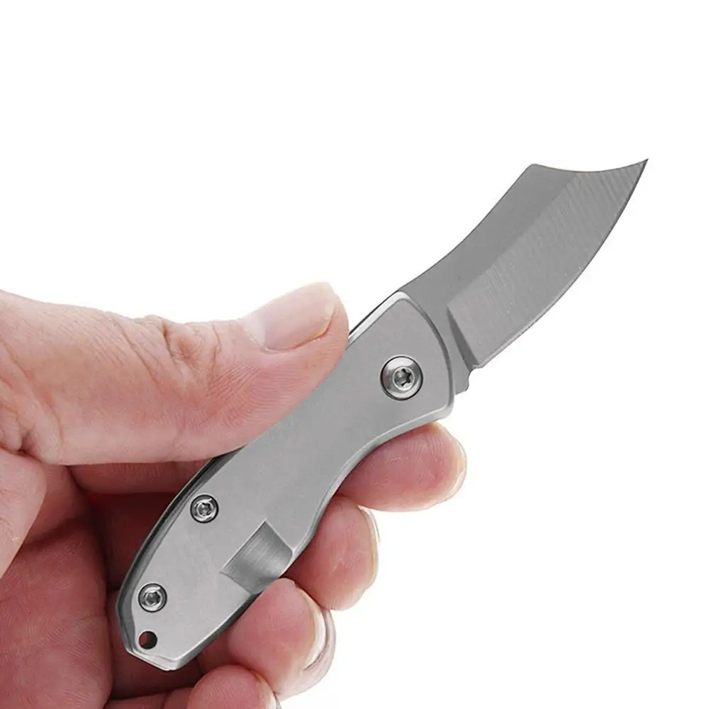 Mini Portable Outdoor Fruit Knife Rescue Folding Blade Hunting Titanium Steel Pocket Survival Tactical Stiletto Precision Knives
Mini Portable Outdoor Fruit Knife Rescue Folding Blade Hunting Titanium Steel Pocket Survival Tactical Stiletto Precision Knives