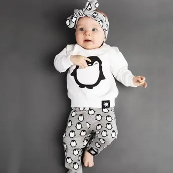 Christmas Cartoon Set For Baby Boy Girl Clothing Autumn Winter New Born Suit Tracksuit Toddler T Shirt Top+Pant 2PC Costume 0-2
Christmas Cartoon Set For Baby Boy Girl Clothing Autumn Winter New Born Suit Tracksuit Toddler T Shirt Top+Pant 2PC Costume 0-2