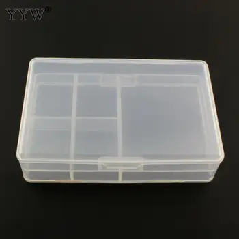 YYW Plastic Storage Box Transparent Rectangle Case Organizer Boxes For Small Handmade Packing Jewelry Making Joyero Organizador 
YYW Plastic Storage Box Transparent Rectangle Case Organizer Boxes For Small Handmade Packing Jewelry Making Joyero Organizador