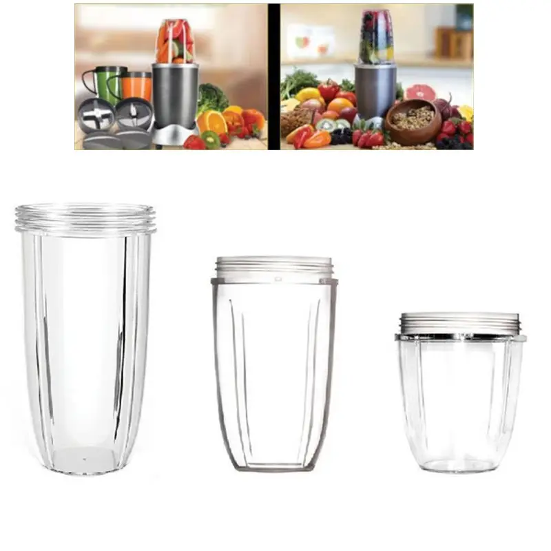 600W 900W Juicer Cup 18Oz/24Oz/32Oz Universal Replacement Parts for Nutribullet Juice Blender Cups Mug Cup Transparent
600W 900W Juicer Cup 18Oz/24Oz/32Oz Universal Replacement Parts for Nutribullet Juice Blender Cups Mug Cup Transparent