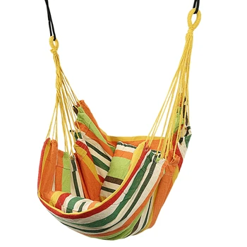 Hammock Chair Hanging Chair Swing Chair Seat With 2 Pillows For Indoor,Outdoor,Garden(Orange)
Hammock Chair Hanging Chair Swing Chair Seat With 2 Pillows For Indoor,Outdoor,Garden(Orange)