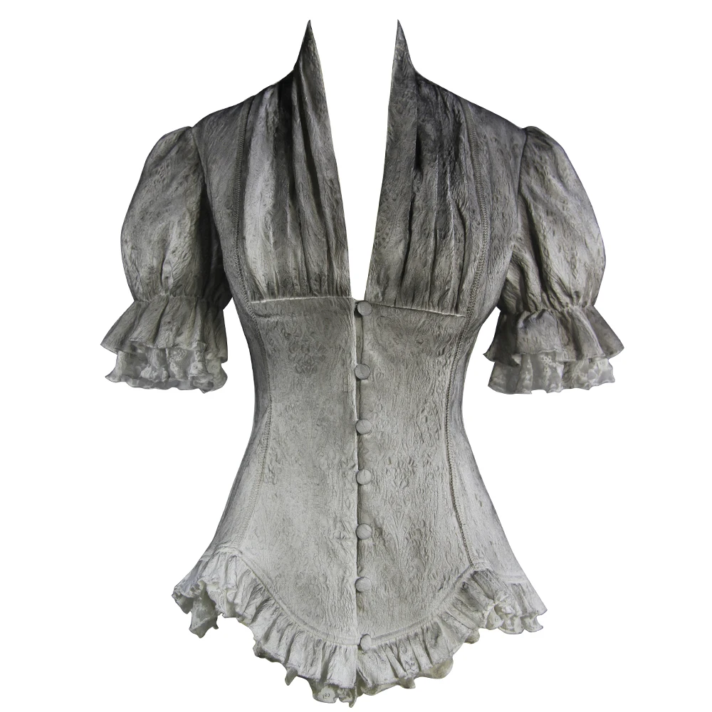 EvaLady Steampunk Gothic Blouse Puff Sleeve Vintage Fancy Ruffles Tops Double Hem Retro Shirt Waist Palace Shirt
EvaLady Steampunk Gothic Blouse Puff Sleeve Vintage Fancy Ruffles Tops Double Hem Retro Shirt Waist Palace Shirt