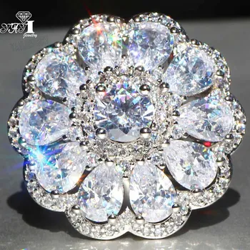 YaYI Jewelry Princess Cut 7.3 CT White Zircon Silver Color Engagement Rings wedding Heart Rings Girls Party Rings Gifts 824
YaYI Jewelry Princess Cut 7.3 CT White Zircon Silver Color Engagement Rings wedding Heart Rings Girls Party Rings Gifts 824