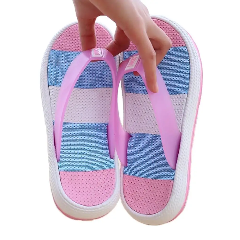 Summer Beach Women's Color Block Thick Soled Anti-skid Sandals Flip Flops Slippers
Summer Beach Women's Color Block Thick Soled Anti-skid Sandals Flip Flops Slippers