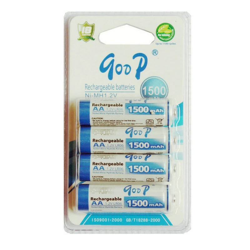 4pcs/lot 14500 Ni-MH Battery 1.2V 1500mAh Rechargeable Bateria Recargable for Led Flashlight Torch | Электроника