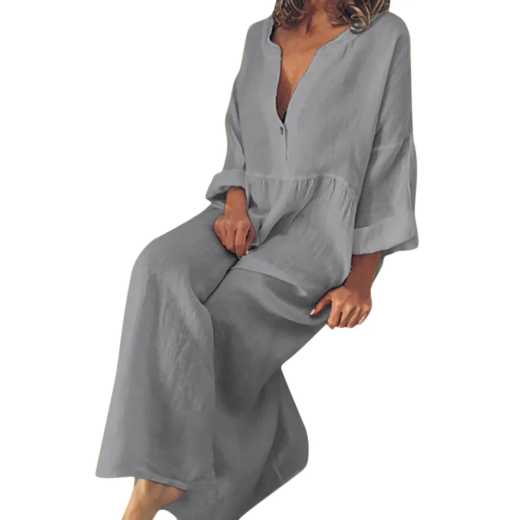 SAGACE Vintage Women Casual Loose Dress Solid Long Sleeve Boho Ethnic Autumn Long Maxi Dresses Plus Size Retro vestido mujer new
SAGACE Vintage Women Casual Loose Dress Solid Long Sleeve Boho Ethnic Autumn Long Maxi Dresses Plus Size Retro vestido mujer new
