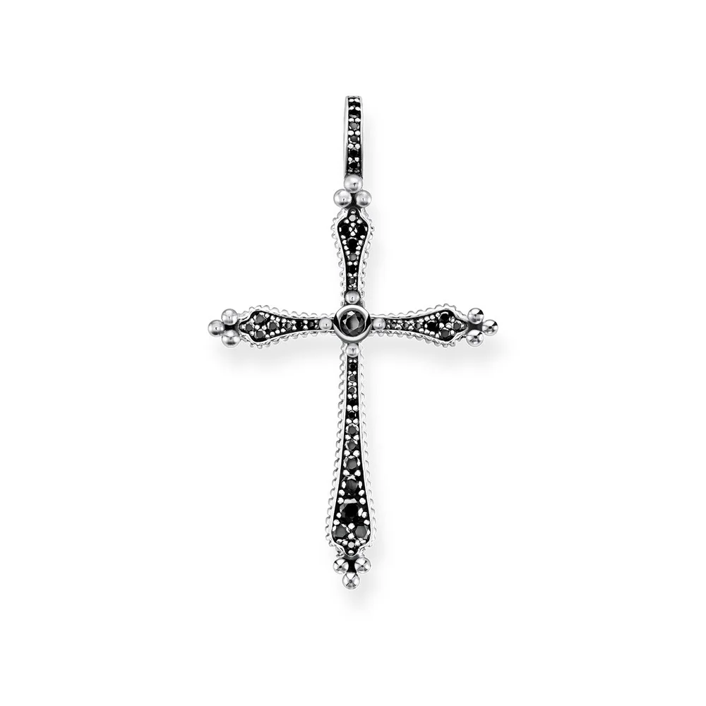 Black Royalty Cross Pendants For Women & Girls Trend Glam 925 Sterling Silver Fashion Jewelry Gift Bijoux Fit Link Necklaces
Black Royalty Cross Pendants For Women & Girls Trend Glam 925 Sterling Silver Fashion Jewelry Gift Bijoux Fit Link Necklaces