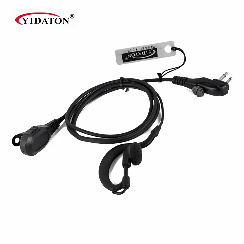 PTT Earpiece Headset for HYT Hytera TC-500 TC-518 TC-580 TC-446S TC-600 TC-610 TC-620 TC-618 TC-700 Walkie Talkie Accessory
PTT Earpiece Headset for HYT Hytera TC-500 TC-518 TC-580 TC-446S TC-600 TC-610 TC-620 TC-618 TC-700 Walkie Talkie Accessory